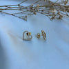 Aretes Corazón de Perlas